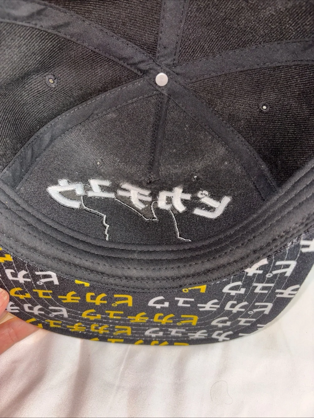 Black Pikachu Snapback Japanese Pokémon Hat